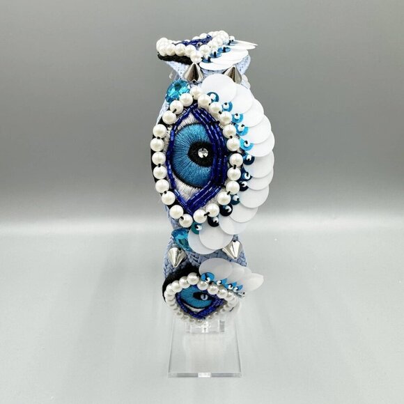 Evil Eye Pearl Sequin Headband - Picture 3 of 10
